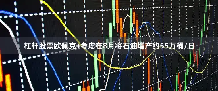 杠杆股票欧佩克+考虑在8月将石油增产约55万桶/日